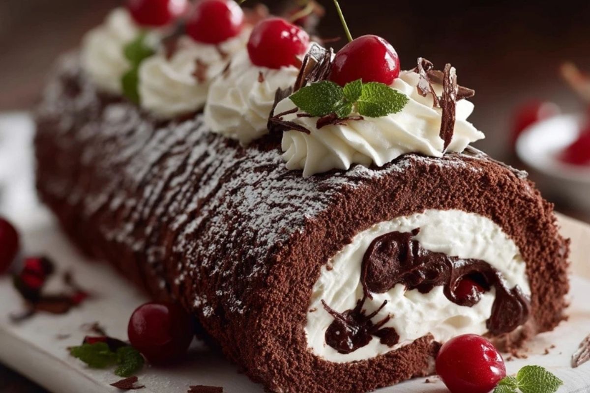 Elegante Schwarzwälder Rolle