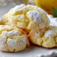 Leckere Zitronen Butterplätzchen