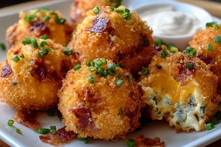 Würzige Bacon-Jalapeño-Cheesebällchen