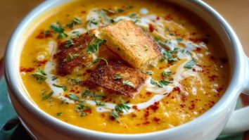 Würzige Kürbissuppe