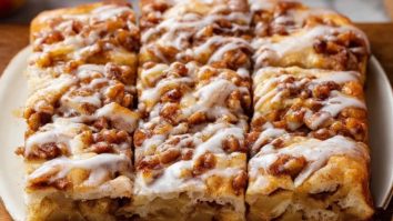 Apfelkrapfen-Focaccia