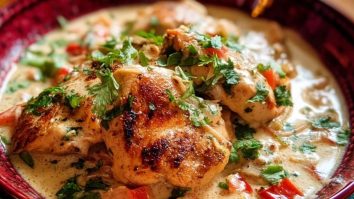 Cremiges Kokosmilch Hähnchen