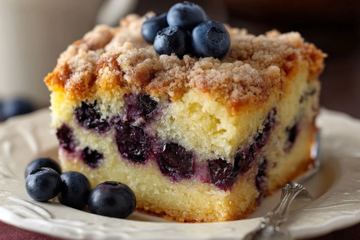 Heidelbeer-Streuselkuchen