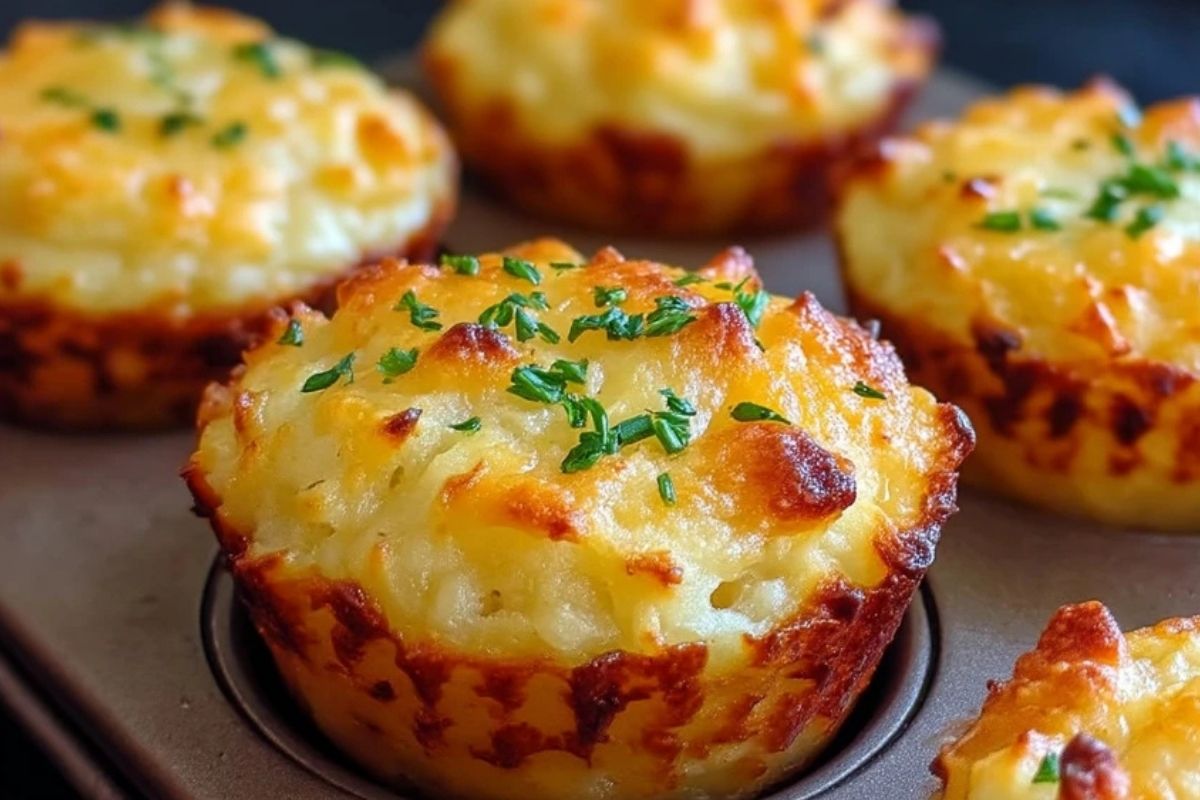 Käse Kartoffel Muffins