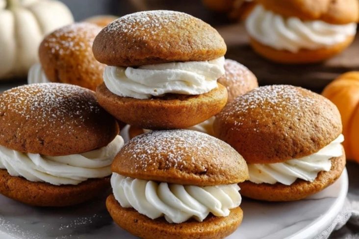 Kürbis-Creme-Whoopie-Pies