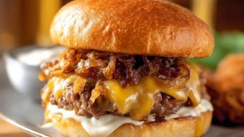 Oklahoma Gebratene Zwiebelburger