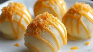 Orangen-Sahne-Trüffel