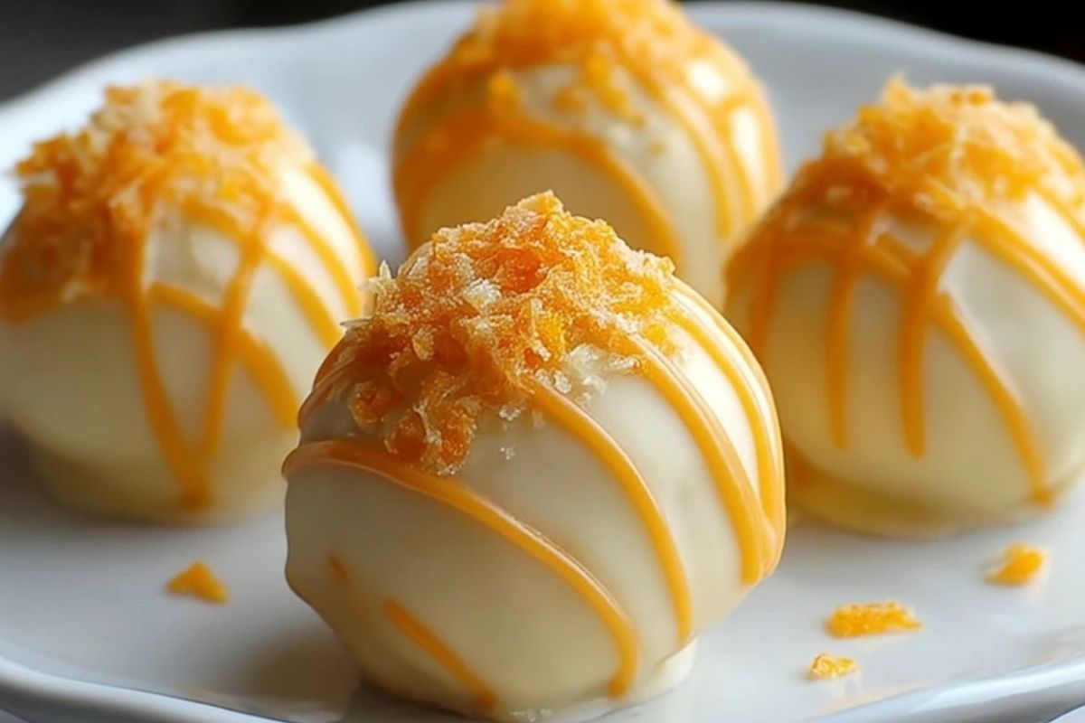 Orangen-Sahne-Trüffel