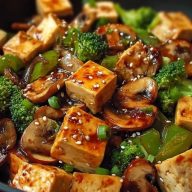 Pilz-Tofu-Pfanne
