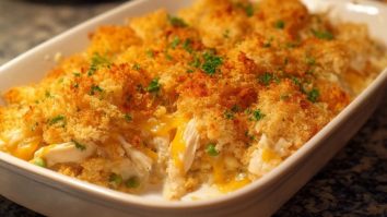 Ritzcracker-Hühnchen-Auflauf