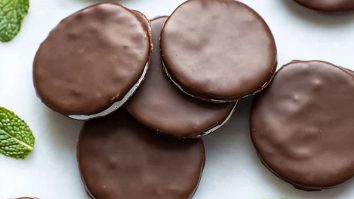 Schokoladenminzplätzchen