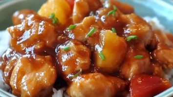 Süßes Hawaiianisches Hähnchen aus dem Slow Cooker