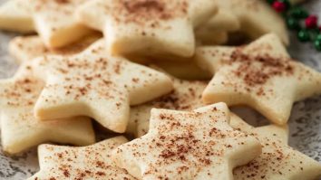 Weihnachtliche Eierlikör Plätzchen