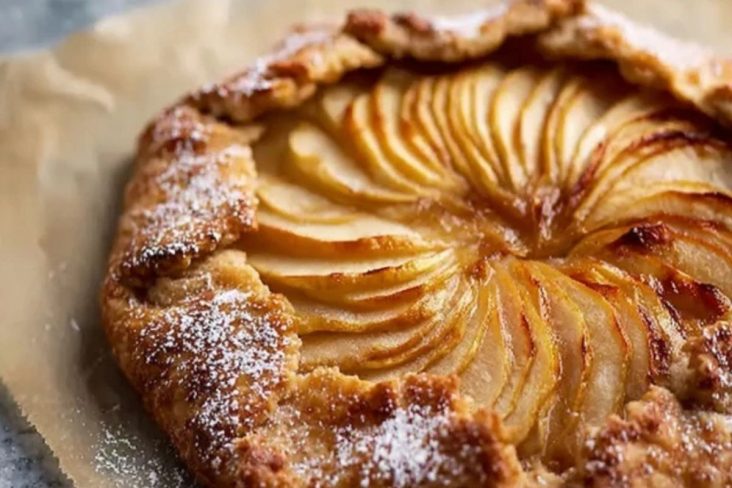 Zimt-Honig-Apfel-Galette