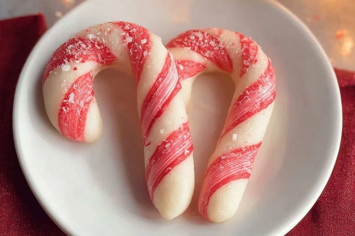 Zuckerstangen Plätzchen