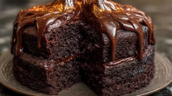 Dunkle Schokoladenliebhaber Traumtorte