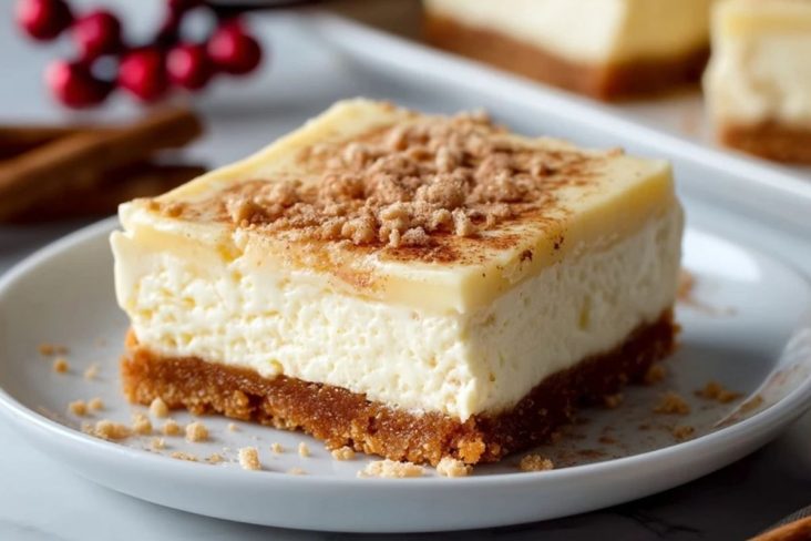 Eierlikör Käsekuchen Riegel