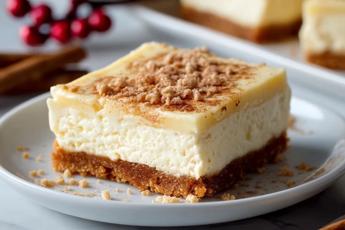 Eierlikör Käsekuchen Riegel