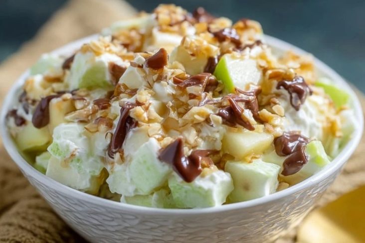 Einfacher Snicker-Apfelsalat