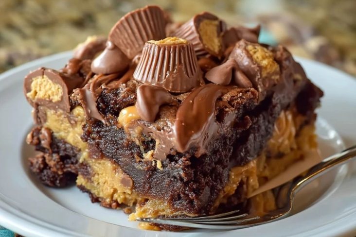 Erdnussbutter-Tassen-Kuchen