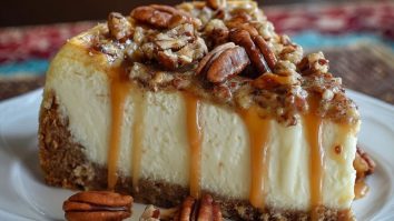 Gebräunte Butter Pekannuss Käsekuchen