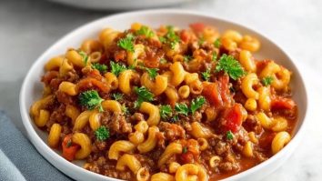 Herzhafter Hackfleisch-Gulasch