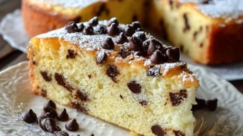 Italienischer Schokoladen-Chip-Ricotta-Kuchen