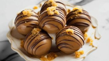 Karamelltoffee-Trüffel