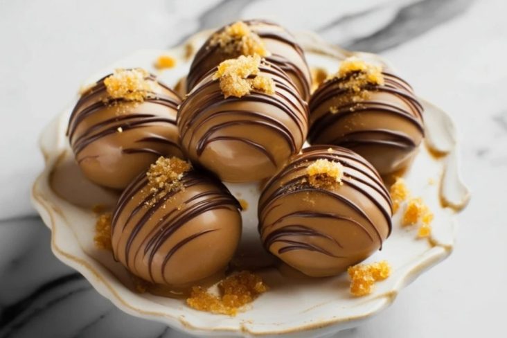 Karamelltoffee-Trüffel