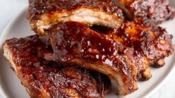 Langsame Koch BBQ Spareribs