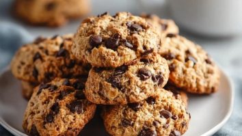 Proteinreiche Haferflocken Frühstückskekse