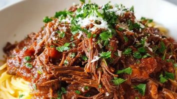 Sonntagsessen Rindfleisch Ragu aus dem Slow Cooker