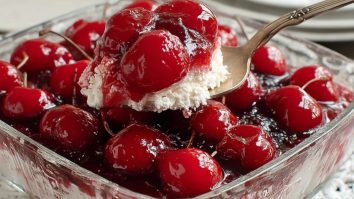 Vintage Kirschen Im Schnee