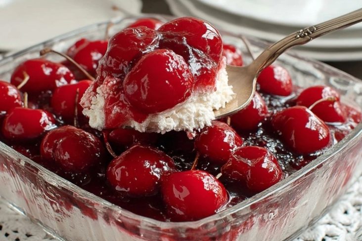 Vintage Kirschen Im Schnee