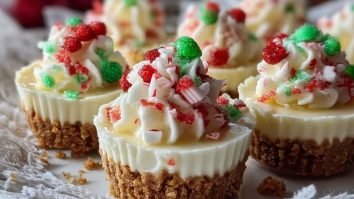 Weihnachtliche Mini-Cheesecakes Ohne Backen