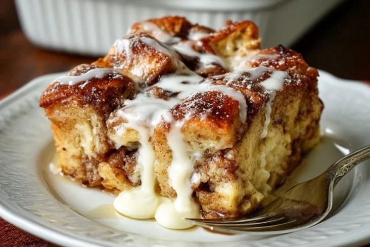 Zimtrollen French Toast Auflauf